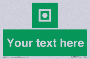 Custom sign safe condition Shipboard general alarm